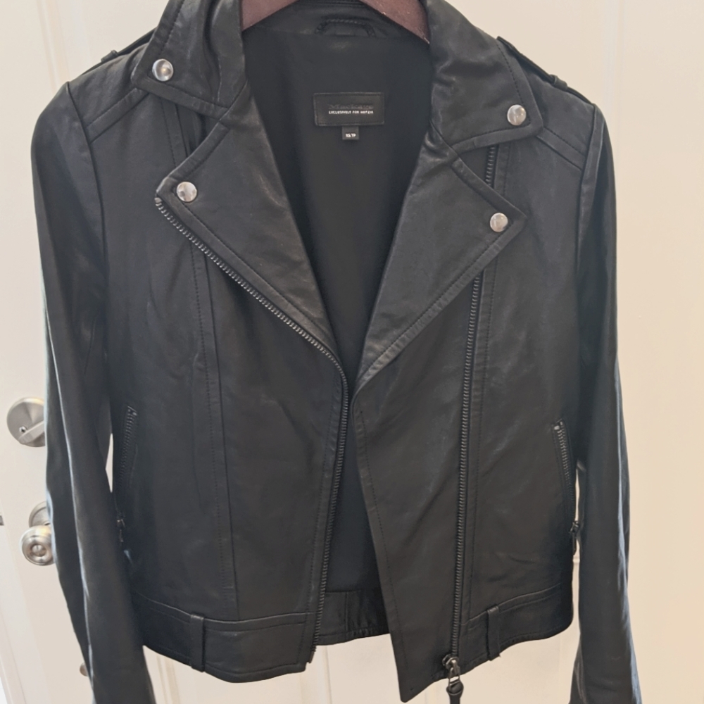 Mackage Exclusively for Aritzia Leather Jacket XS